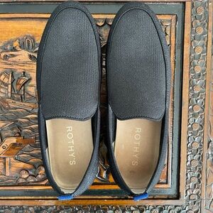 Rothy's Black Loafers Slip-On Shoes